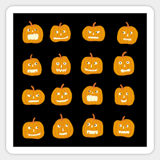 Halloween Pumpkins Sticker